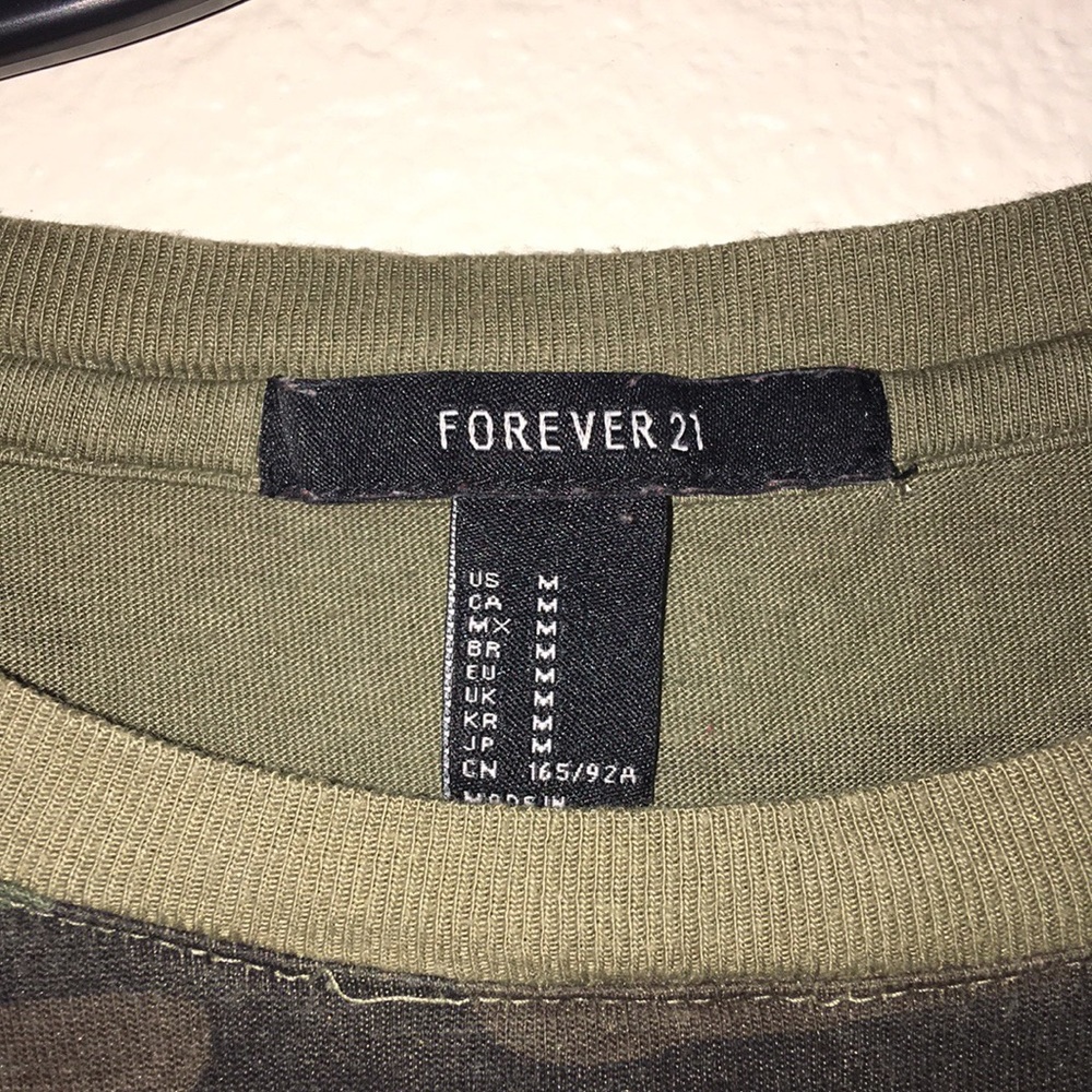 Forever 21 Army Tee
